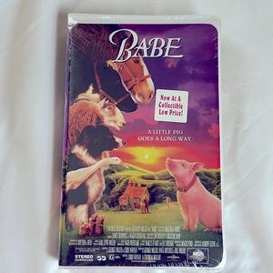 BABE A little pig goes a long way VHS HIFI STEREO SURROUND